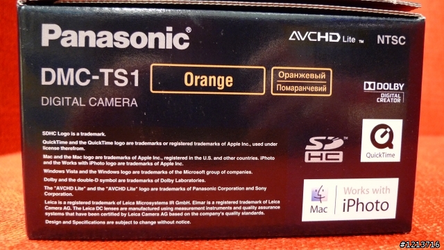 PANASONIC  TS1 我的miami  orange~開箱