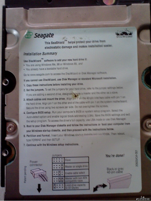 我的sg硬碟變成烤雞了