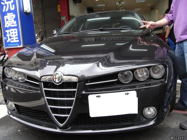 偽開箱文 ALFA ROMEO 159SW 新增ZENDER管照片
