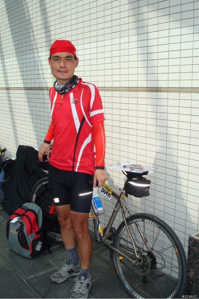 登山車參加環花東380k, 一定要團結呀!
