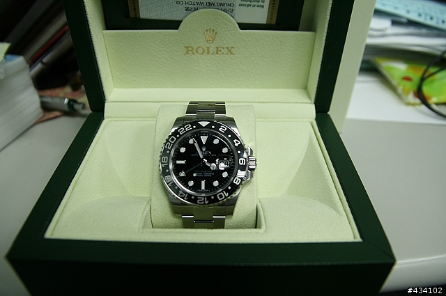 開箱ROLEX GMT Master II 116710LN