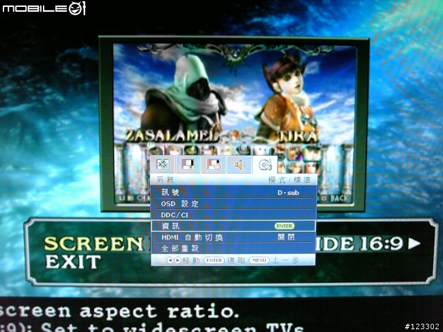 BENQ G2411HD  VGA可轉色差玩PS2
