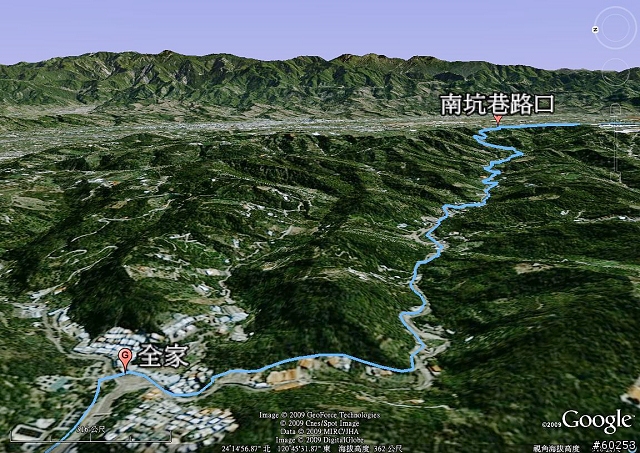 台中縣 豐原市→萬里長城→新社水井→南坑巷→豐原市