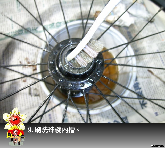 [分享]DAHON SP8後輪花鼓上油(多圖說明)