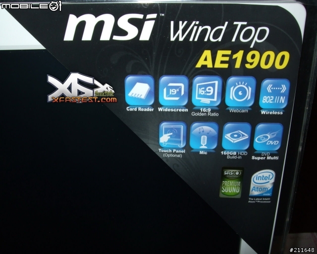 [開箱] 微星 WindTop AE1900 一體型 AIO 桌上觸碰電腦