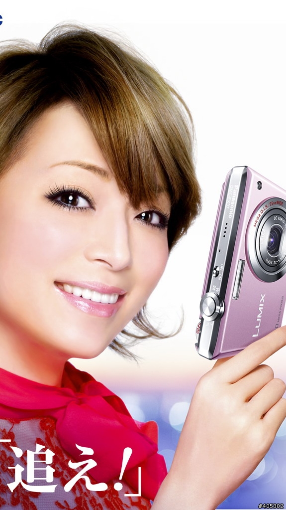 濱崎步LUMIX系列桌布～4月30日更新