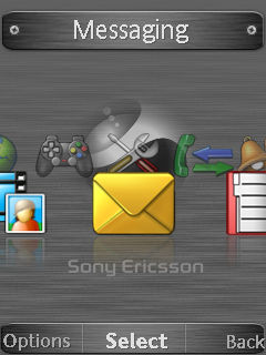 [240x320 三鍵 二鍵] Sony Ericsson Brushed
