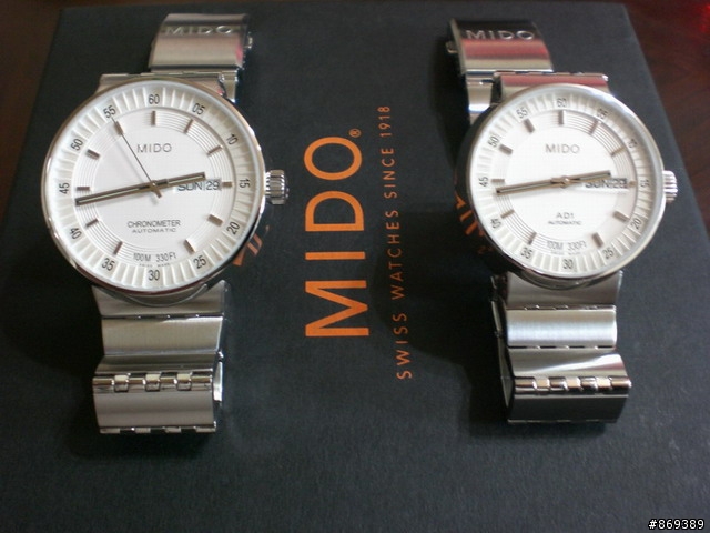 [開箱] MIDO all dial CSOC認證42mm & AD1 40mm