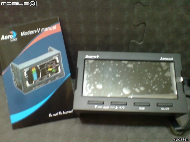 [簡易開箱&測試心得]AEROCOOL Modern-V與聯力TR-5多功能監控面板