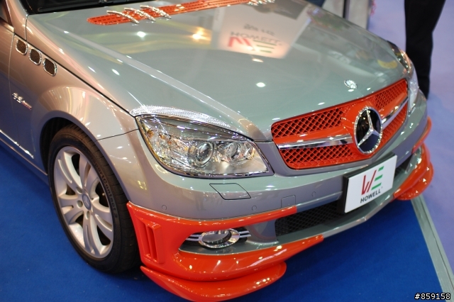 台北國際車用電子展覽會之假C63 AMG