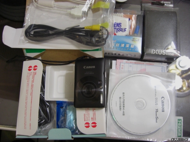 canon IXUS 100IS 粗糙開箱文