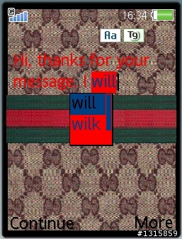 [W880I]GUCCI主題
