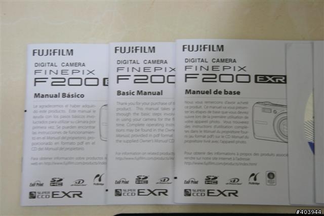 Fujifilm F200EXR [平輸版]簡單開箱