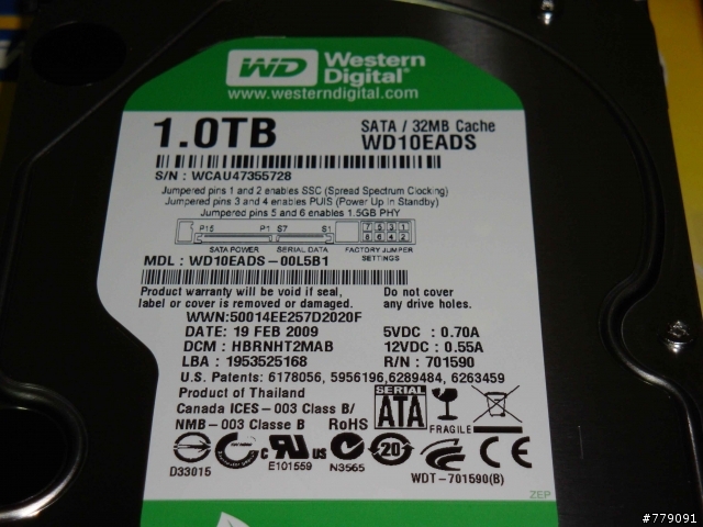 Synology DS-209簡單開箱，WD1.0T硬碟開箱