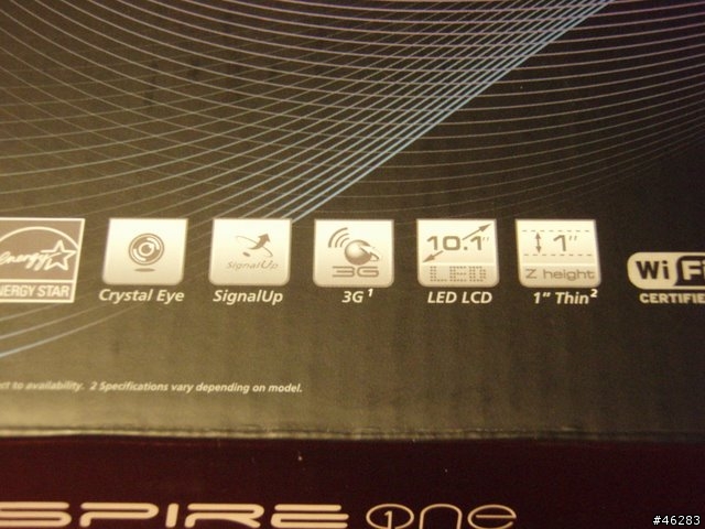 請大家注意，acer aspire one A0531h目前並沒有任何3G模組內建的型號，也沒有3G模組可以選購