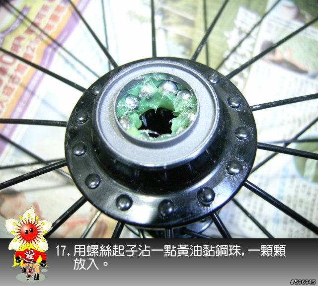 [分享]DAHON SP8後輪花鼓上油(多圖說明)