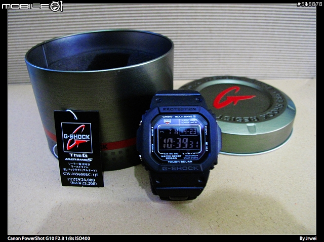 [開箱分享] 終於入手！Casio G-SHOCK  M5600BC