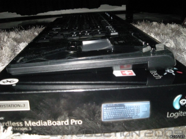 [開箱] 羅技 cordless mediaboard pro FOR PLAYSTATION 3