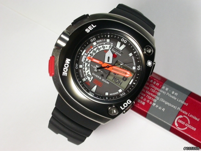 [開箱]CITIZEN 光動能潛水錶 PROMASTER MARINE Eco-Drive JV0020-04E