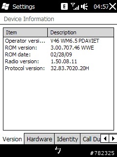 WM 6.5 on CHT9100