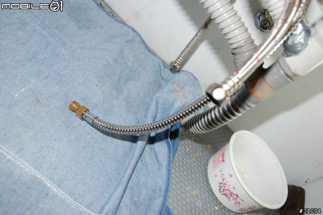 [無牌水電工] 廚房檯面式水龍頭更換