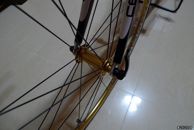 我的公路車也能有G3編法的框?愛車第一組CAMPY零件