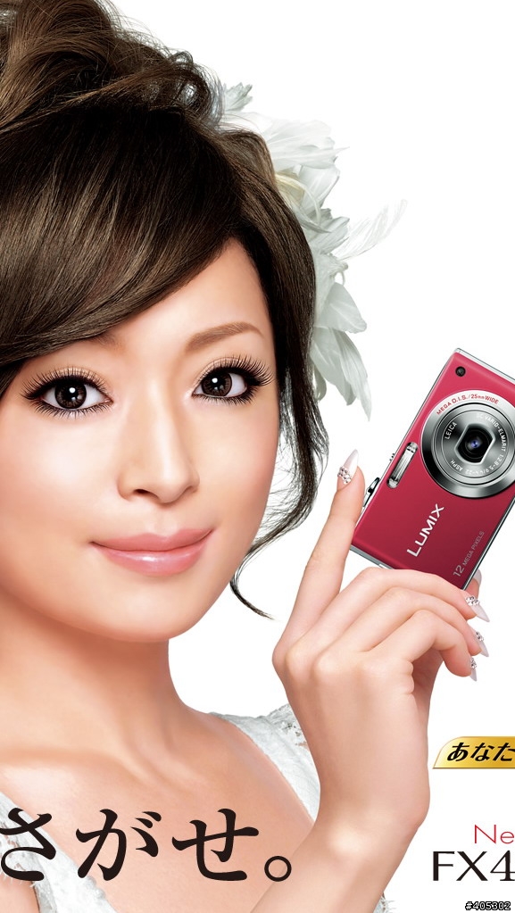 濱崎步LUMIX系列桌布～4月30日更新