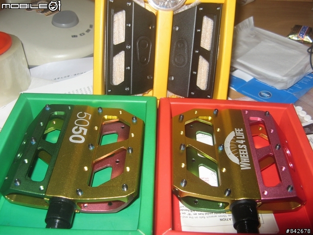 [開箱]Crank Brothers 5050XX 踏板Limited Edition
