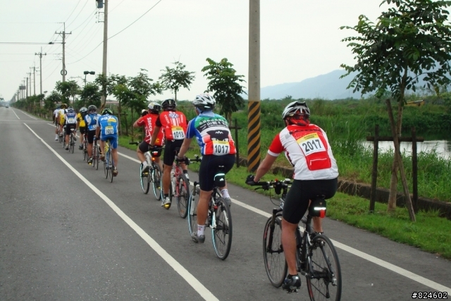 登山車參加環花東380k, 一定要團結呀!