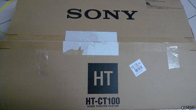 [開箱]  SONY HT-CT100