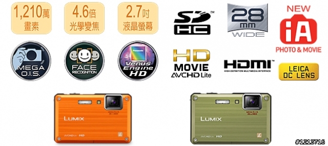 PANASONIC  TS1 我的miami  orange~開箱