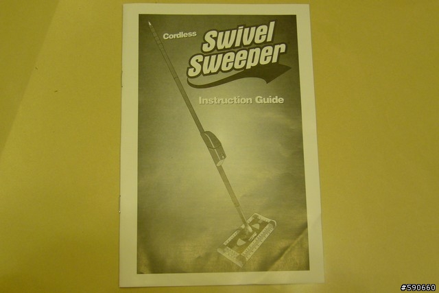 SWIVEL SWEEPER威力無線掃地機-開箱與第一次使用心得報告