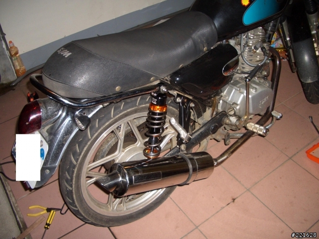 [開箱文＆DIY]更換YCR~7075氮氣避震器and郎R150後扶手