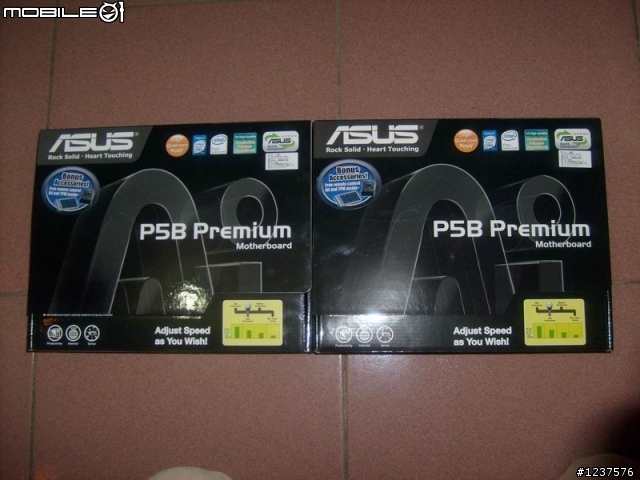 開箱嚕~殺很大!! P5B Premium