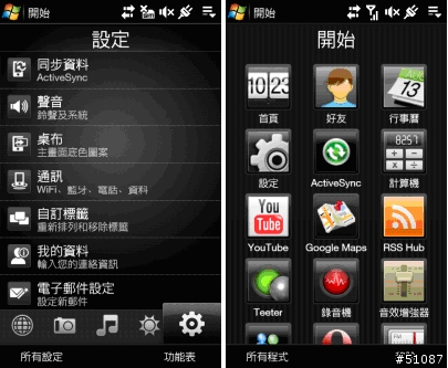 D2 vs HD2 字體誰比較大?