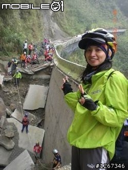 真是一路（靠北）騎路不見了坍塌