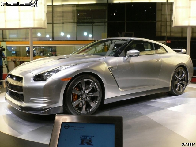 上海車展 GTR剖面圖