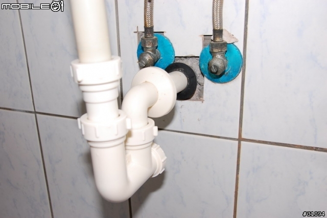 [無牌水電工] 浴室洗臉盆P型落水管(排水管)更換