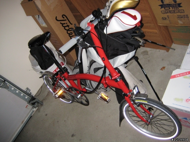 新入手！[開箱囉!] 2009 Brompton 紫Ｍ6L & 紅S6L 追加LAS ISTRION & MET DIAMANTE開箱!!!