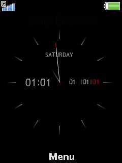 [240x320] simply flash clock #5 by arort