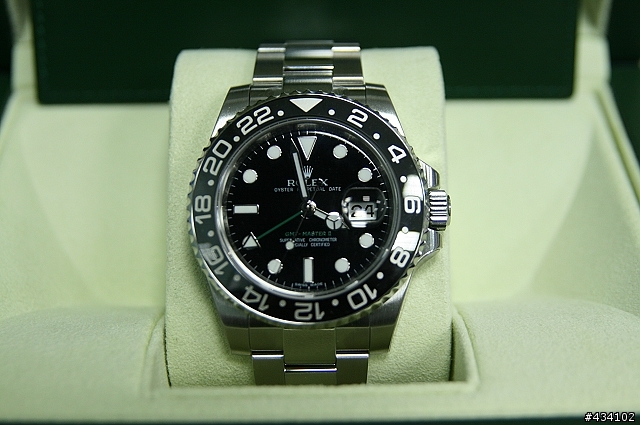 開箱ROLEX GMT Master II 116710LN