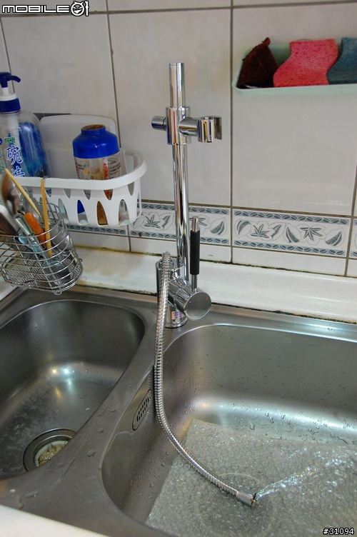 [無牌水電工] 廚房檯面式水龍頭更換