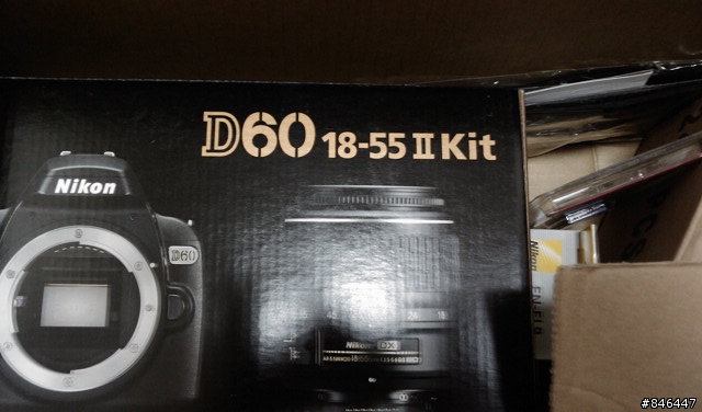 [分享] Nikon D60 入手開箱