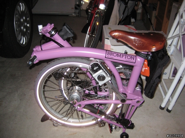 新入手！[開箱囉!] 2009 Brompton 紫Ｍ6L & 紅S6L 追加LAS ISTRION & MET DIAMANTE開箱!!!