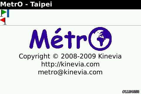 Metro for BlackBerry 捷運資訊