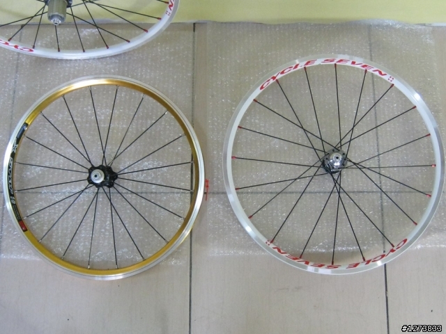 頭香  圓點 CYCLE 7  451輪組 開箱