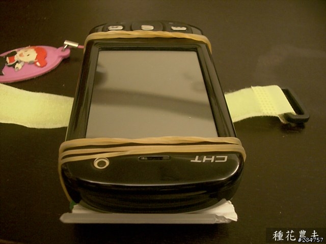 [DIY]花費不到10元的自製單車用PDA架