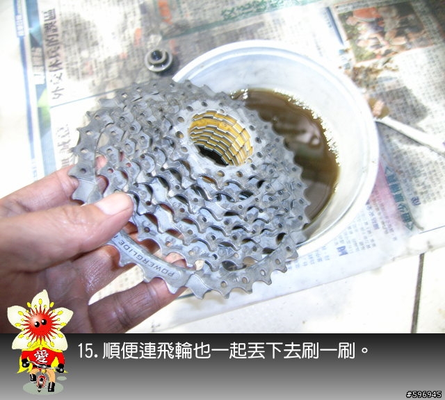 [分享]DAHON SP8後輪花鼓上油(多圖說明)