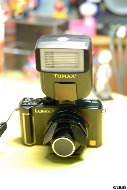 Tumax DSL20AF-op 可支援LX3 ttl及跳燈之小閃燈開箱文(已補測試圖)