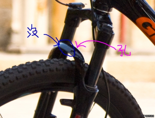 請問ANTHEM,IGUANA車友,有關把燈裝在前叉上的問題(有圖請問)
